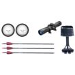 Tenpoint TRX 26 Compact Reverse-Draw Crossbow ACUslide MAXX RangeMaster 100 Scope Black