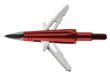 Ten Point EVO-X CenterPunch Broadhead (Rear Deploying) Red 3/pk