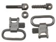 Uncle Mike's QD Machine Screw Type Swivel - 1" Black