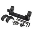 DNZ Game Reaper CVA Rifle Scope Mount For Newer Black Powder & Rifle Barrels 1" High Black