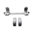 DNZ 1-Piece Gamer Reaper Scope Mount - Remington 700 Long Action High - Silver