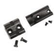 Weaver Standard Top Mount Aluminum Scope Base - Gloss Black - #20A - FRONT