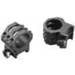 Weaver 6-Hole Aluminum Scope Rings 1" High Matte