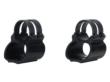 Weaver See-Thru Steel Lock Ringmount (Baseless System) - 1" Ruger 10/22 Black