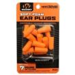 Walker's Foam Ear Plugs 32dB with Aluminum Carry Canister Orange 7 pairs