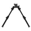 Warne Skyline Lite Bipod with Fixed Picatinny Rail Interface Black