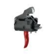 Rise Armament Rave 140 Single Stage AR Rifle Trigger 3.5 lb Curved Red