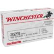 Winchester USA LC Rifle Ammunition .223 Rem 62 gr. FMJ 3100 fps 20/ct