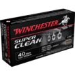Winchester Super Clean NT Handgun Ammunition .40 S&W 120 gr. JSP 1250 fps 50/ct