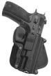 Fobus Standard Paddle Holster for CZ 750D Compact Black Right Hand