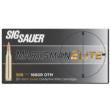Sig Sauer Elite Match Rifle Ammunition .308 Win 168gr OTM 2700 fps 20/ct