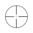 Sig Sauer Whiskey4 Rifle Scope 2.5-10x42 30mm SFP Quadplex Non-Illum Black