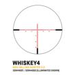 Sig Sauer Whiskey 4 Rifle Scope 4-16x44 30mm FFP MOA Milling Hunter 2.0 Non-Illum Exposed Zero Stop Side Focus - Black