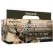 Fiocchi Arkansas Steel Waterfowl Shotshells 12ga 3" 1-1/5oz 1550 fps #4 100/ct
