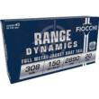 Fiocchi Range Dynamics Rifle Ammunition .308 Win 150 gr FMJ 2890 fps 20/ct
