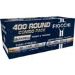 Fiocchi Target & Training Combo Pack Ammunition 5.7x28mm 40gr FMJ 1700fps 150/ct(2) & 62gr FMJ 1050fps 50/ct(2) (400/ct Total)