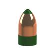 Powerbelt AeroTip Copper-Plated Muzzleloader Bullets .50 cal 295 gr 50/ct