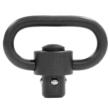 Grovtec Black Nitrite 1.25" Heavy Duty Push Button Swivel Black