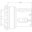 YHM Nielsen Booster Hub Adapter NO Piston