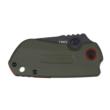 CRKT Overland Compact Folding Knife 2-1/4" Sheepsfoot Blade Black