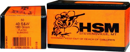 HSM SUBSONIC 40 SW 180GR