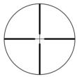 Bushnell Trophy Rifle Scope 3-9x50mm 1" SFP Multi-X Non Illum. Matte Black
