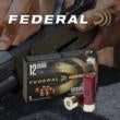 Federal Premium Personal Defense Shotshells 12 ga 2-3/4" 9 plts #00 1145 fps 5/ct