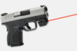 LaserMax Micro II Rail Mounted Laser - Fits 3/4? Length Rail & Up - Red Laser