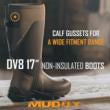 Muddy DV8 17" Non-Insulated Boots Clay Size 7D
