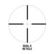 EXCLUSIVE Weaver Classic Series Rifle Scope 4-16x44mm 30mm SFP Dual-X Non Illum. Black